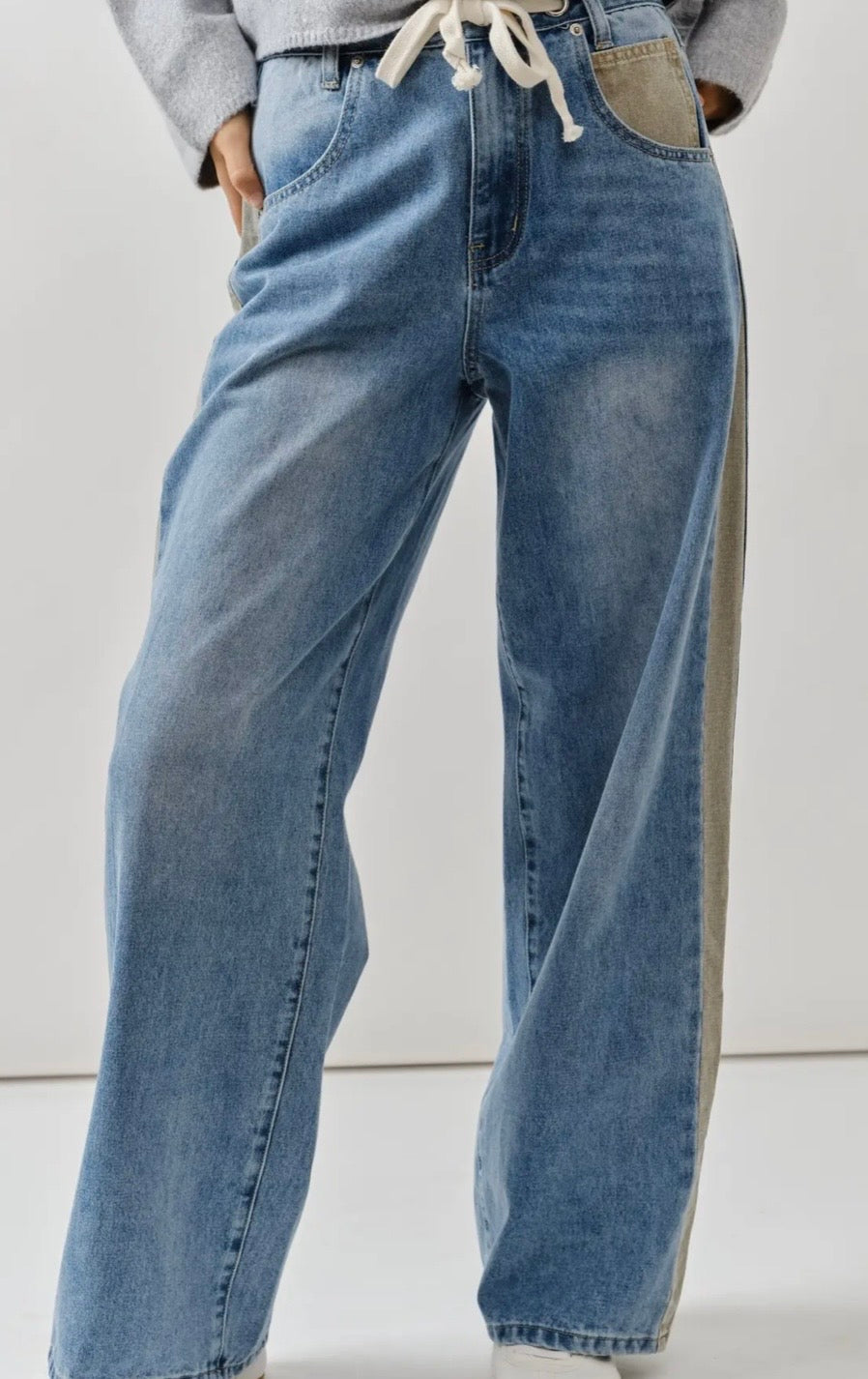 Athletic Stripe Jeans