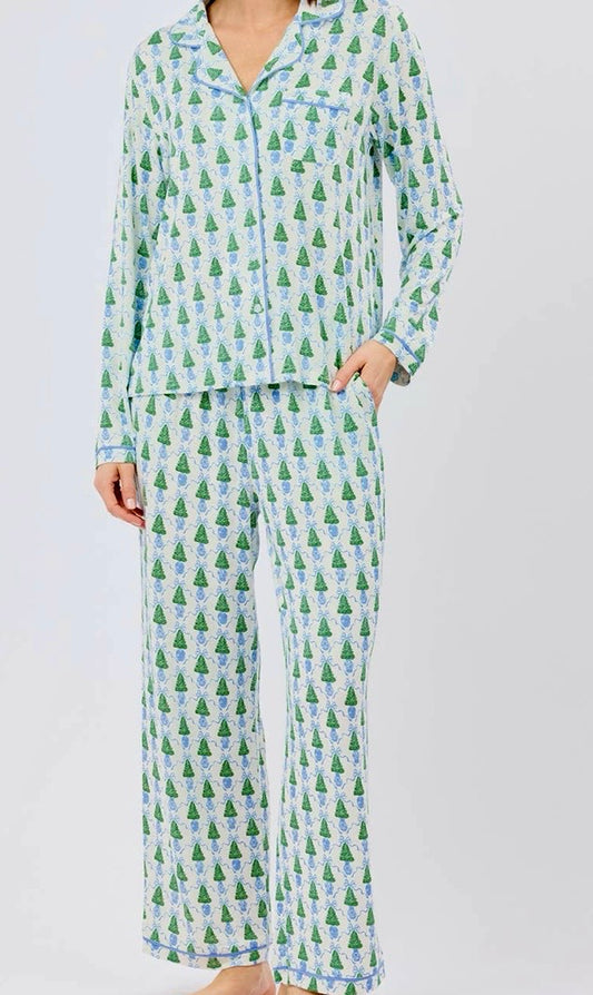 Winter Pines Pajamas