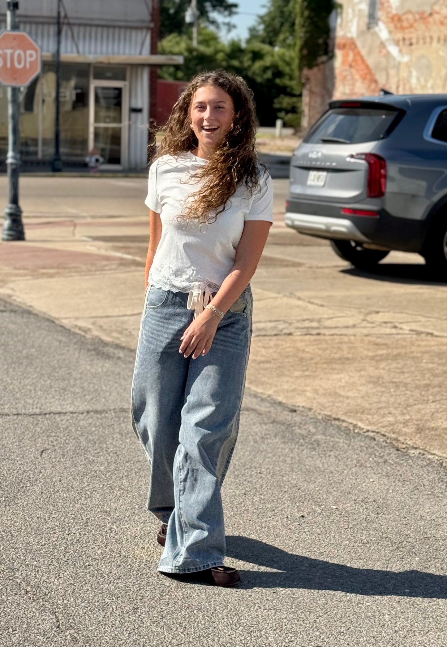 Athletic Stripe Jeans