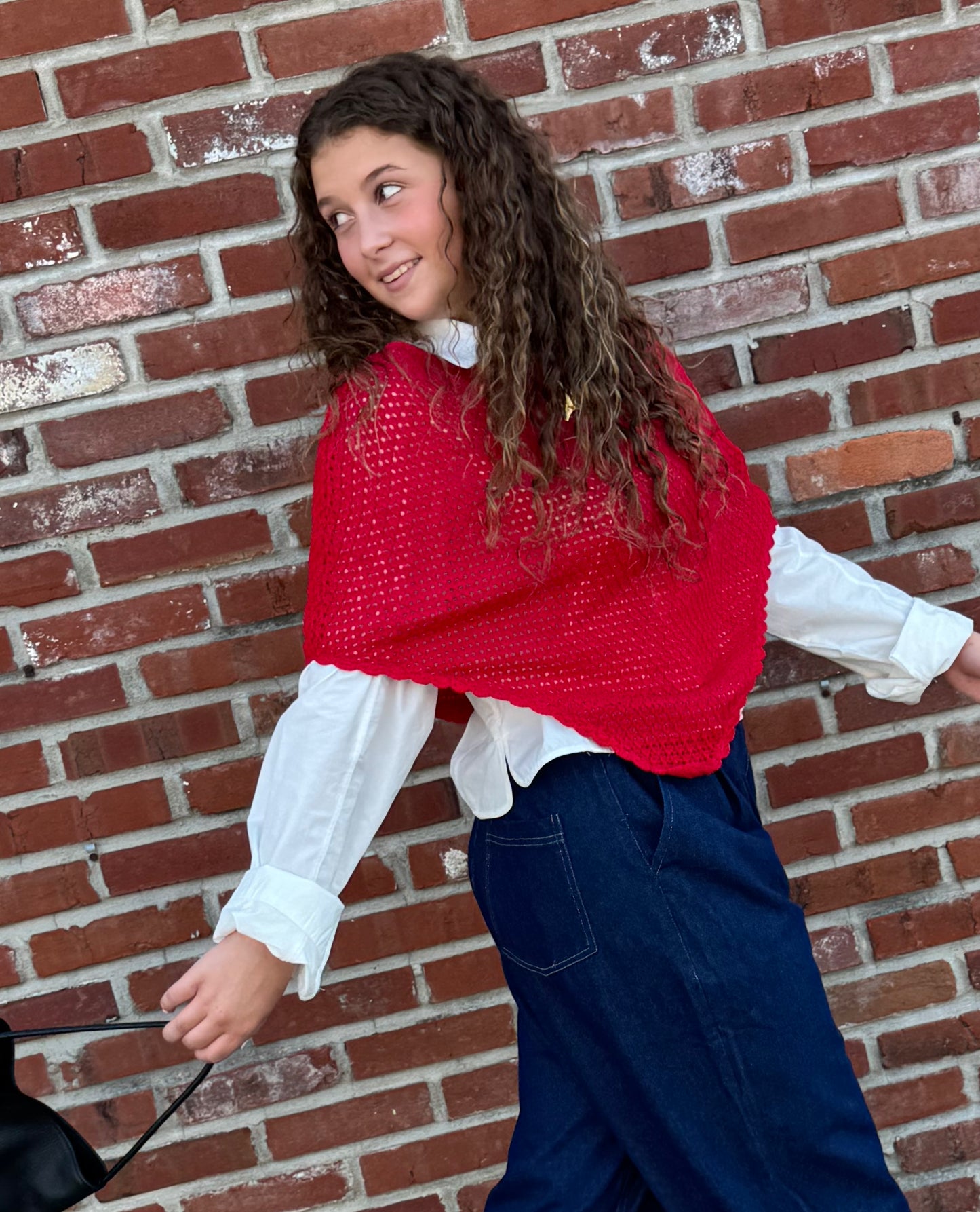 Red Poncho