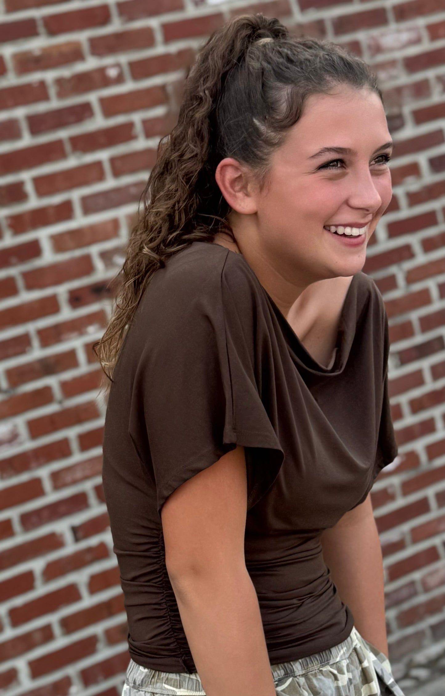 Livia  Cowl Neck Top