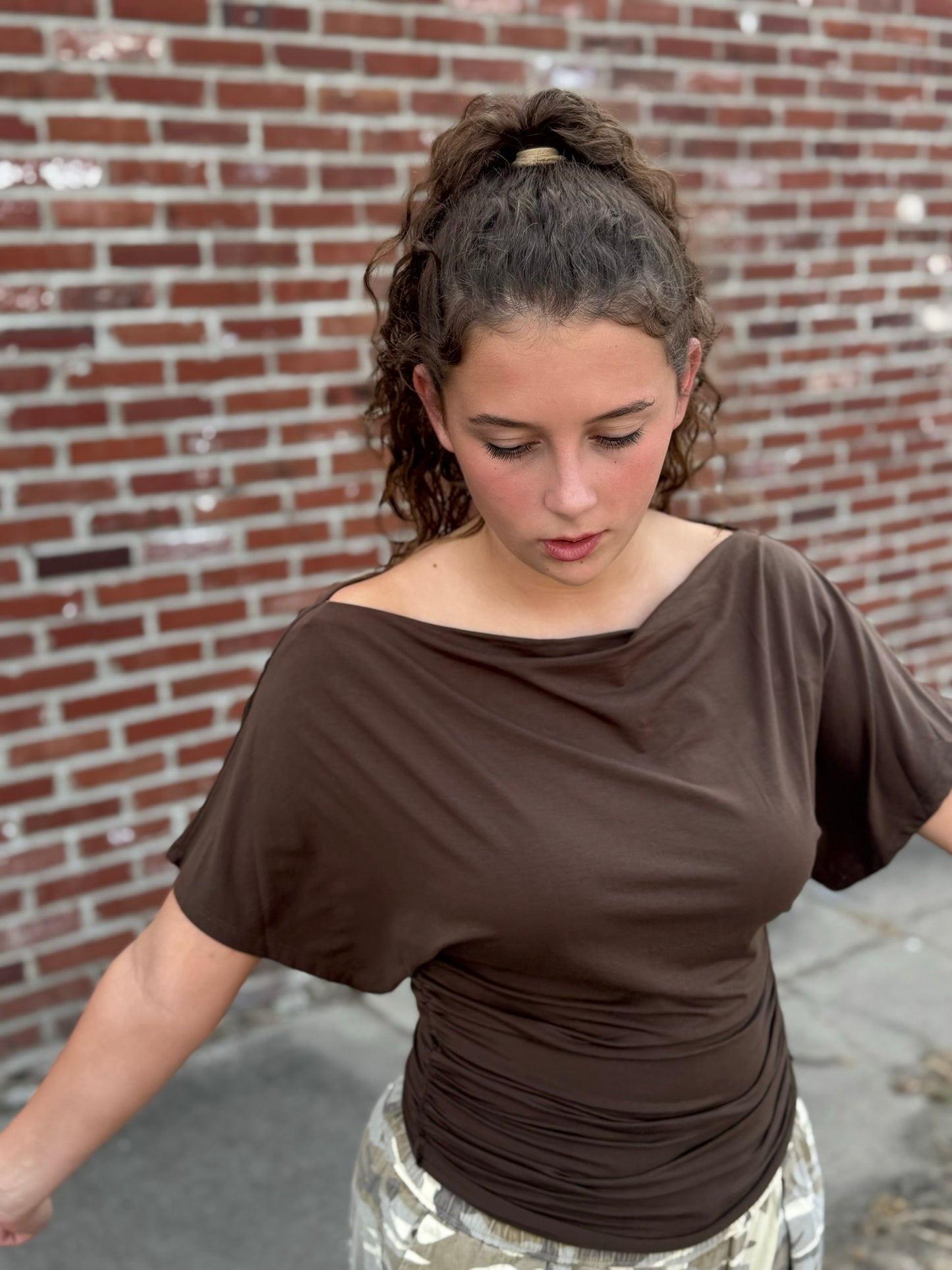Livia  Cowl Neck Top