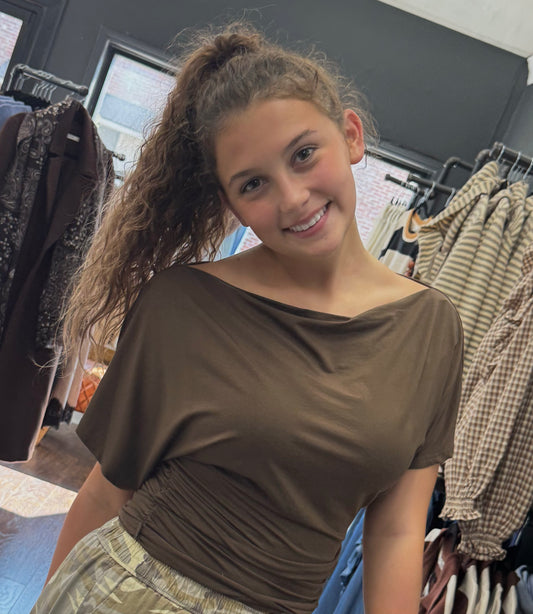 Livia  Cowl Neck Top