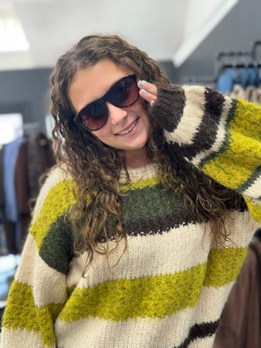 Chartreuse Mix Sweater