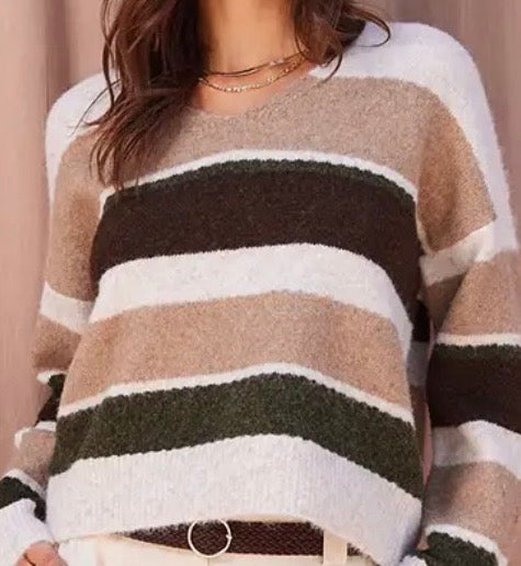 Everyday Strliped Sweater