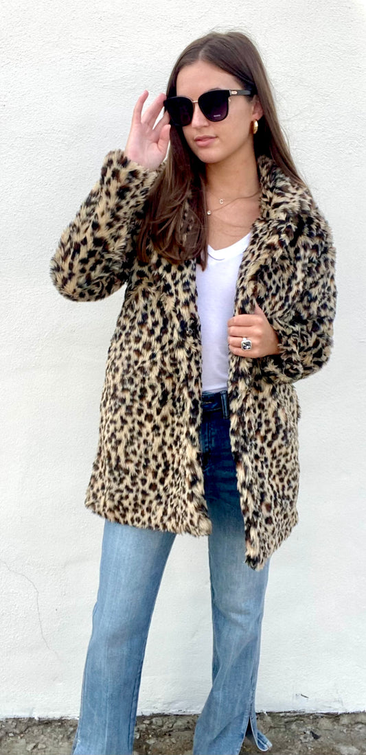 Leopard Fur Coat