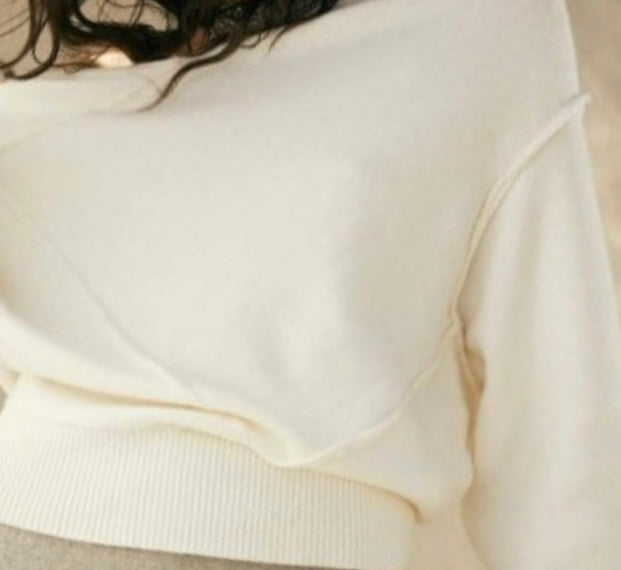 Exposed Seam Sweater