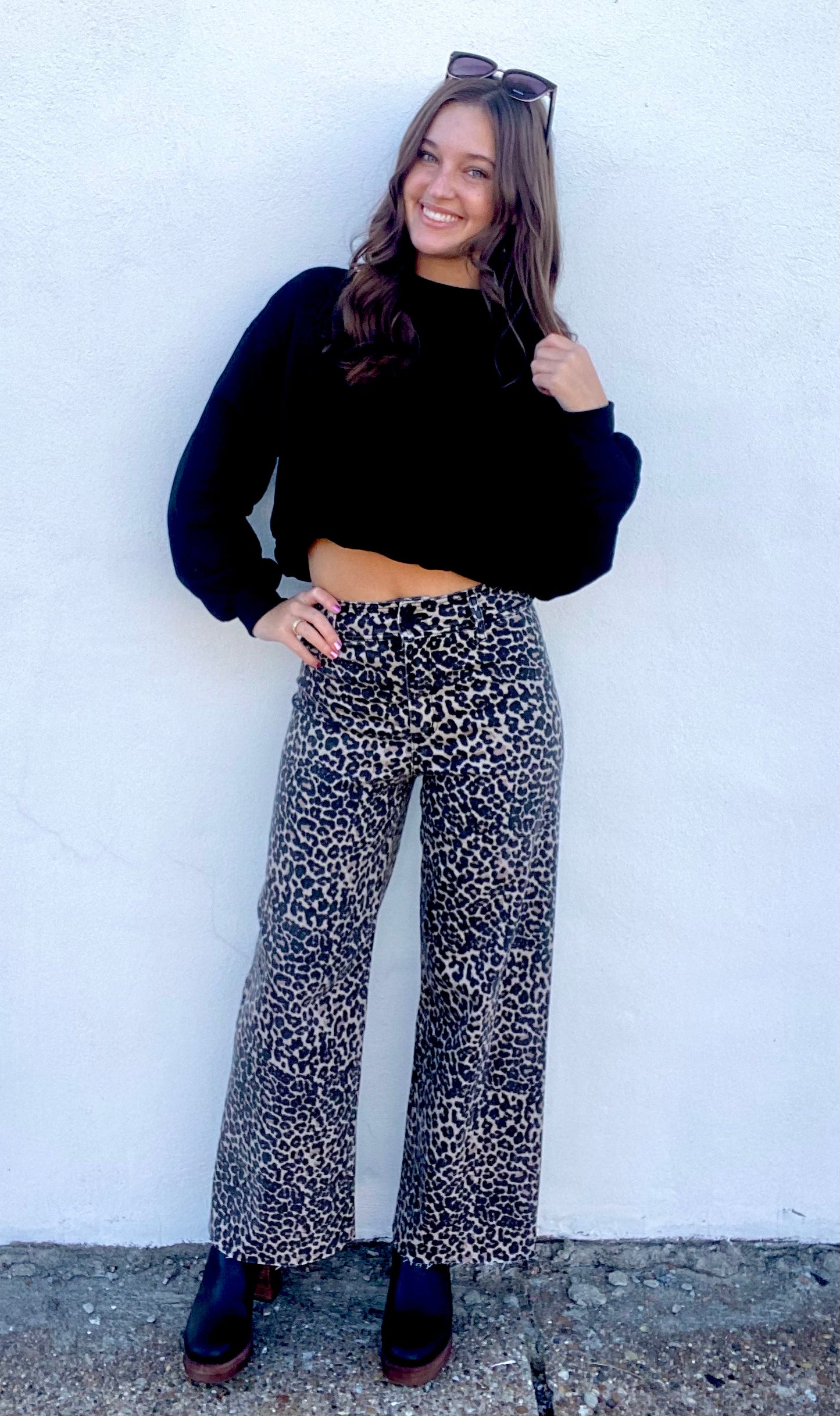 Leopard Print Pants