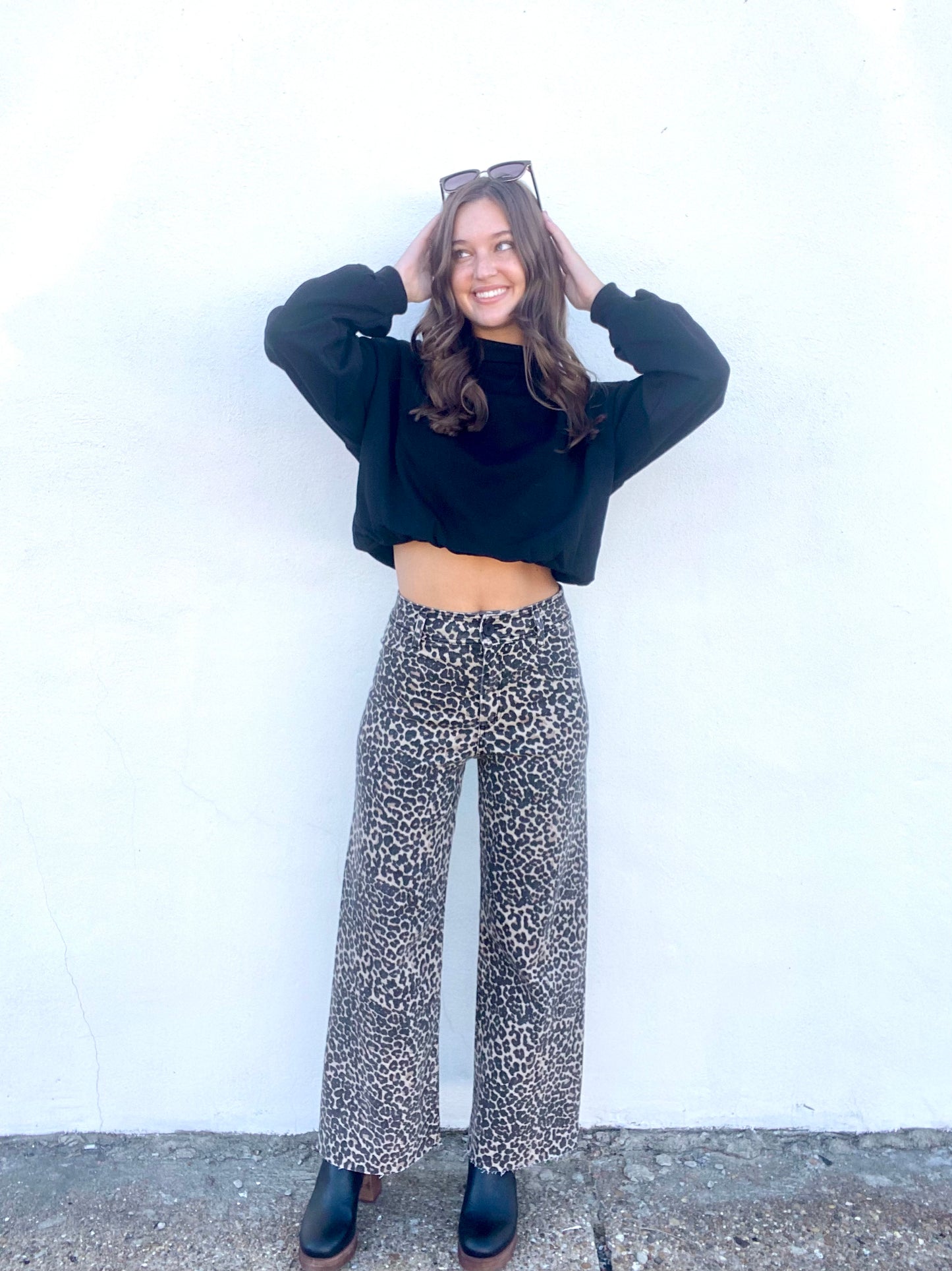 Leopard Print Pants