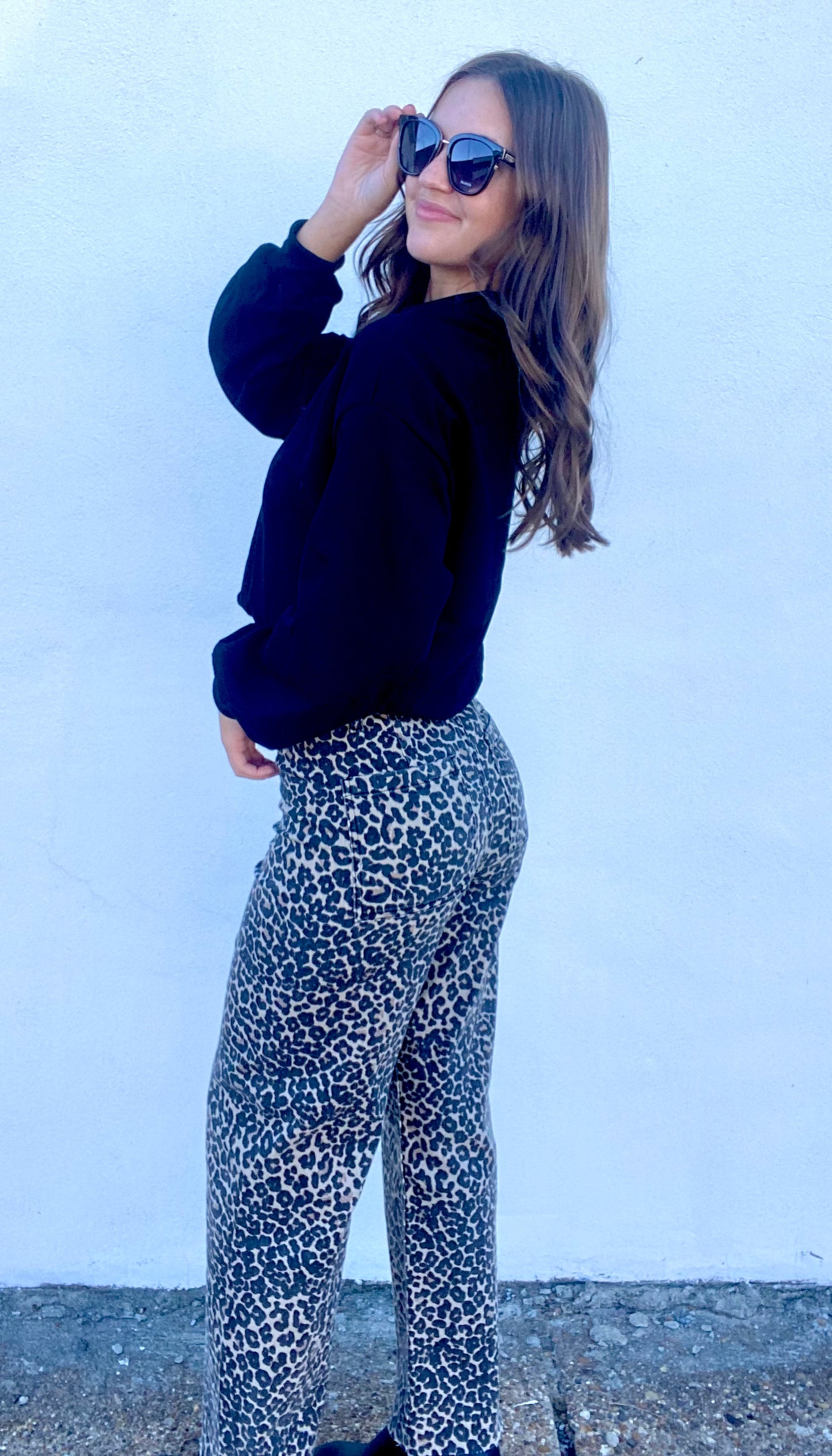 Leopard Print Pants