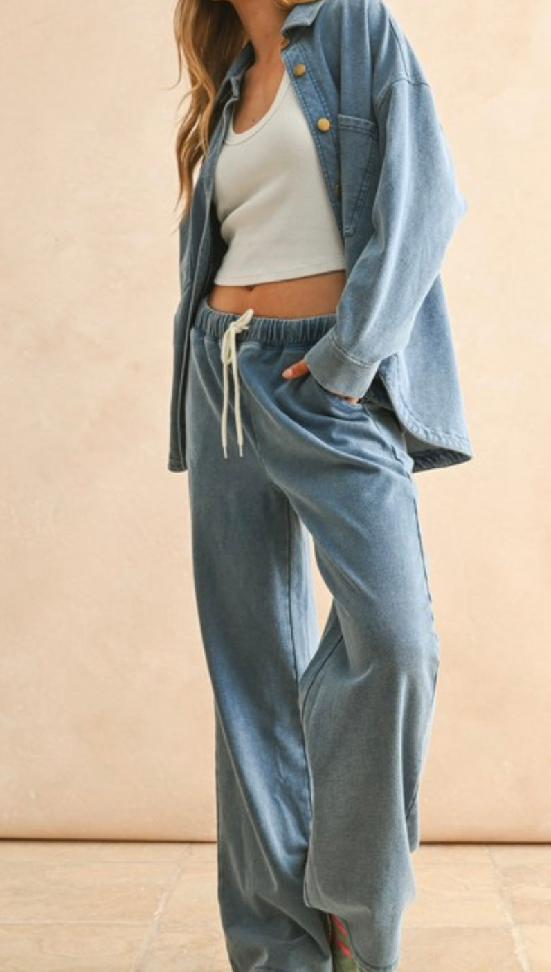 Knitted Shirt Jacket