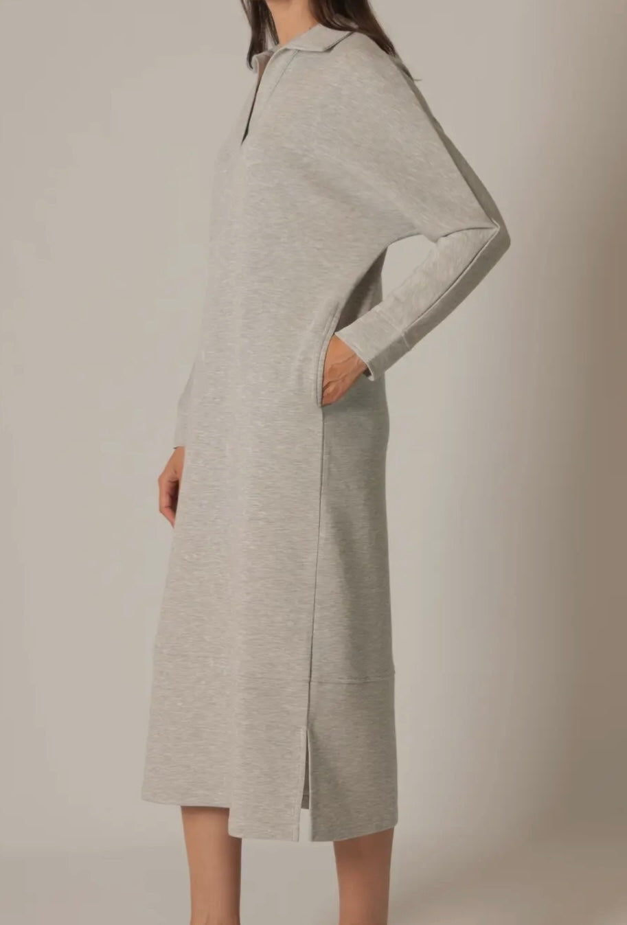 Gray T Shirt Dress