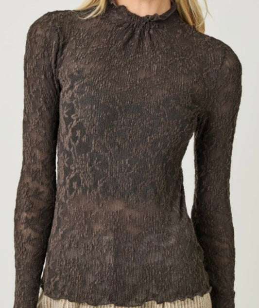 Lace Knit Top