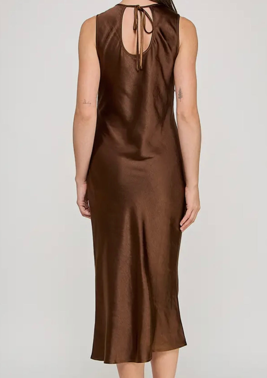 Satin Slip Dress