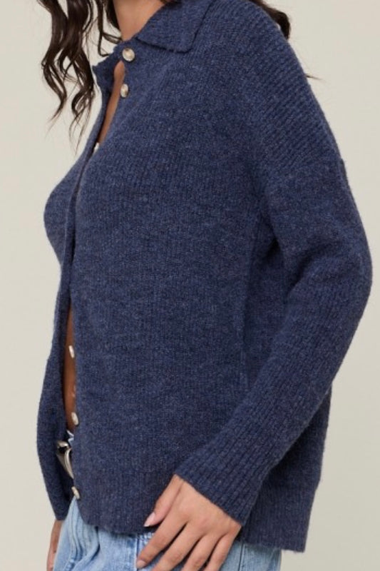 Button Front Cardigan