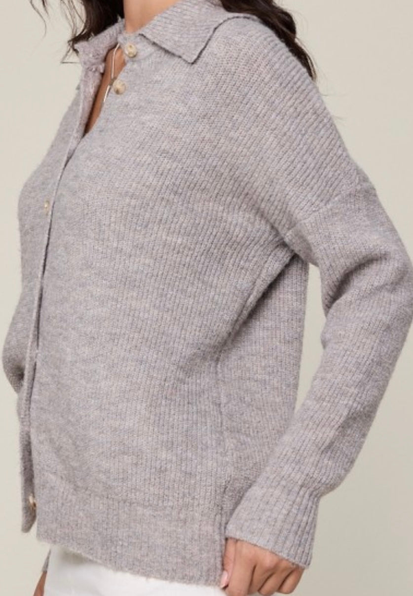 Button Front Cardigan