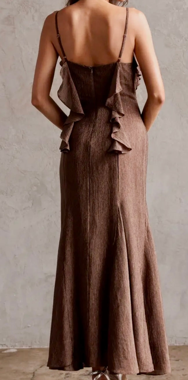 Ruffled Maxi Dress