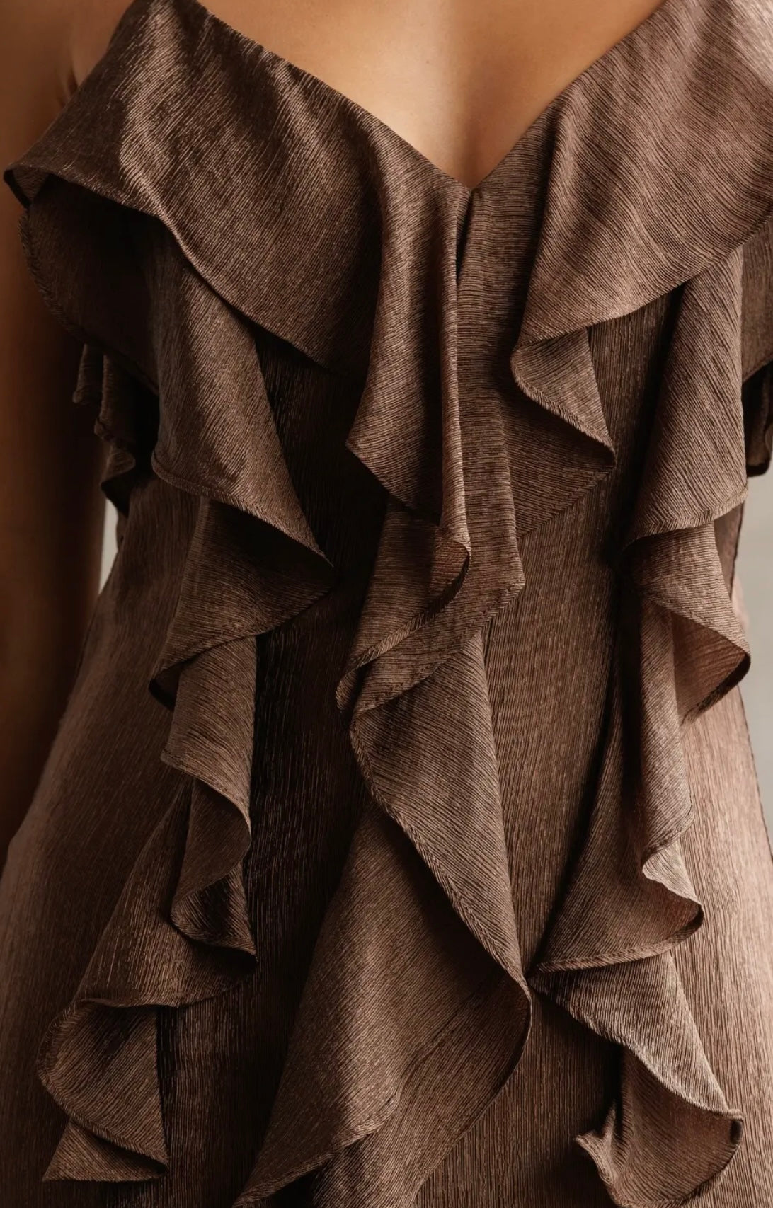 Ruffled Maxi Dress