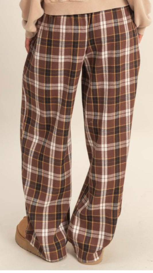 Flannel Plaid Pants