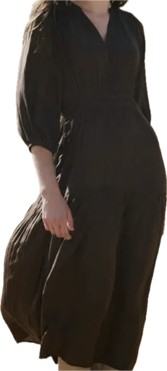 Satin Midi Dress