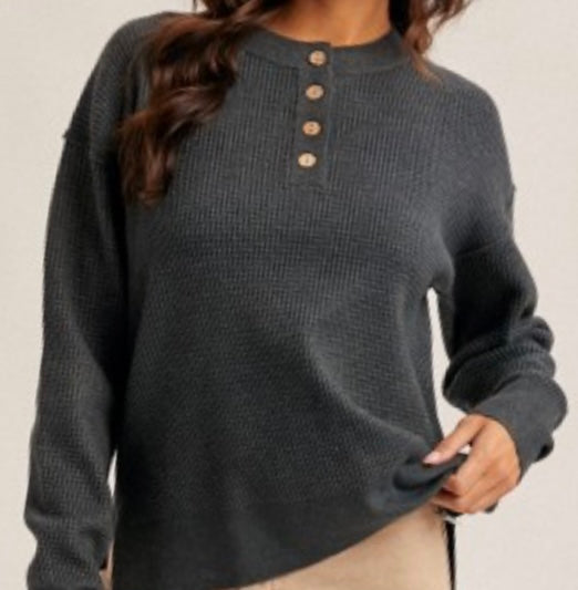 Waffle Henley