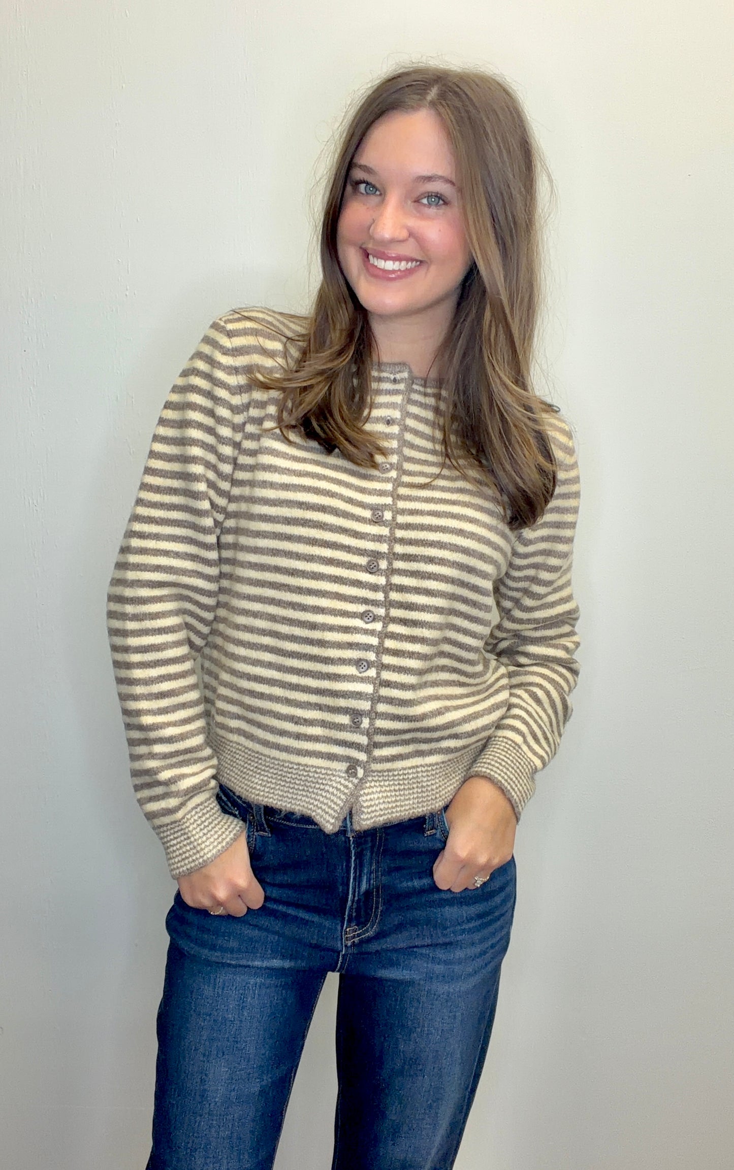 Cardigan with Scarf