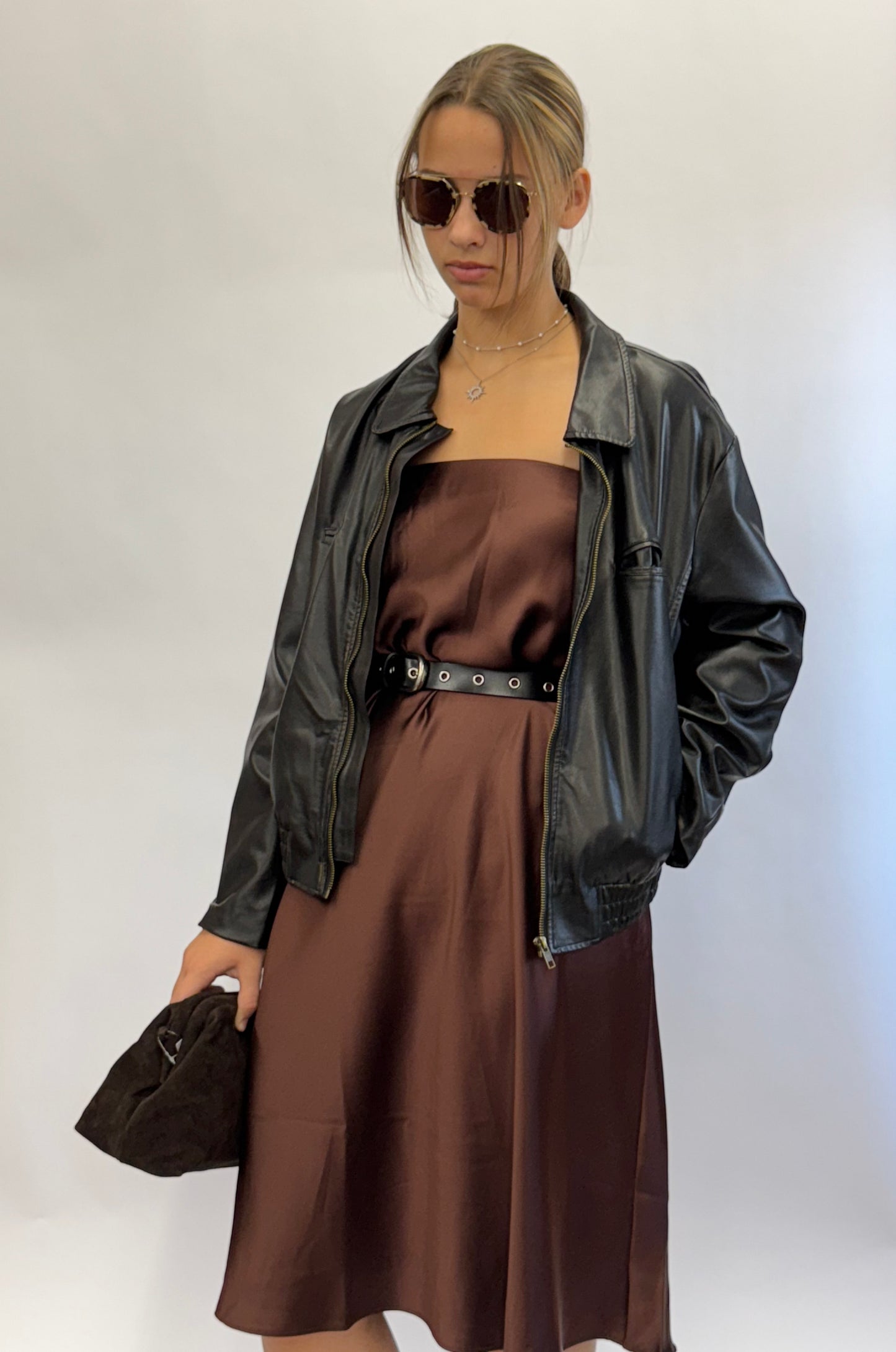Washed Leather Jacket