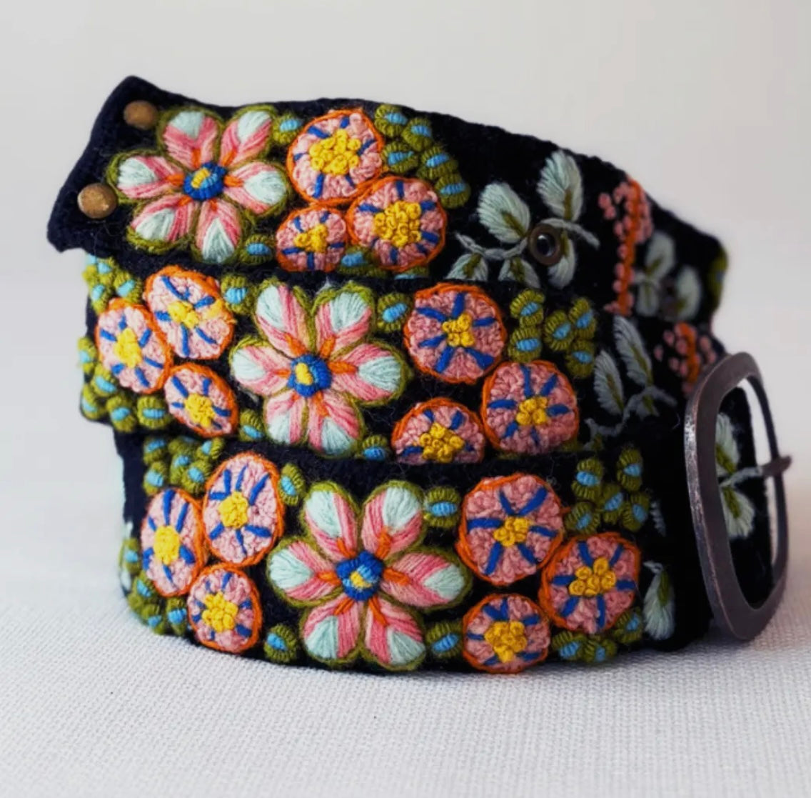 Embroidered Belts