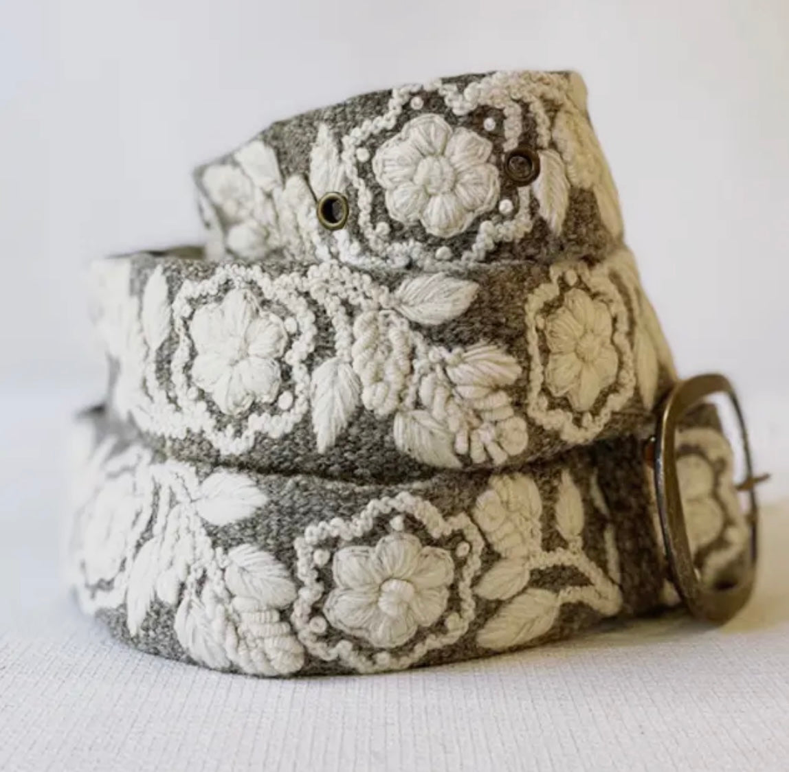 Embroidered Belts