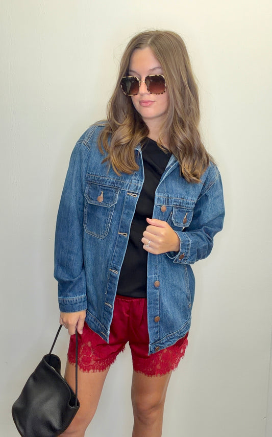 Oversized Denim Jacket