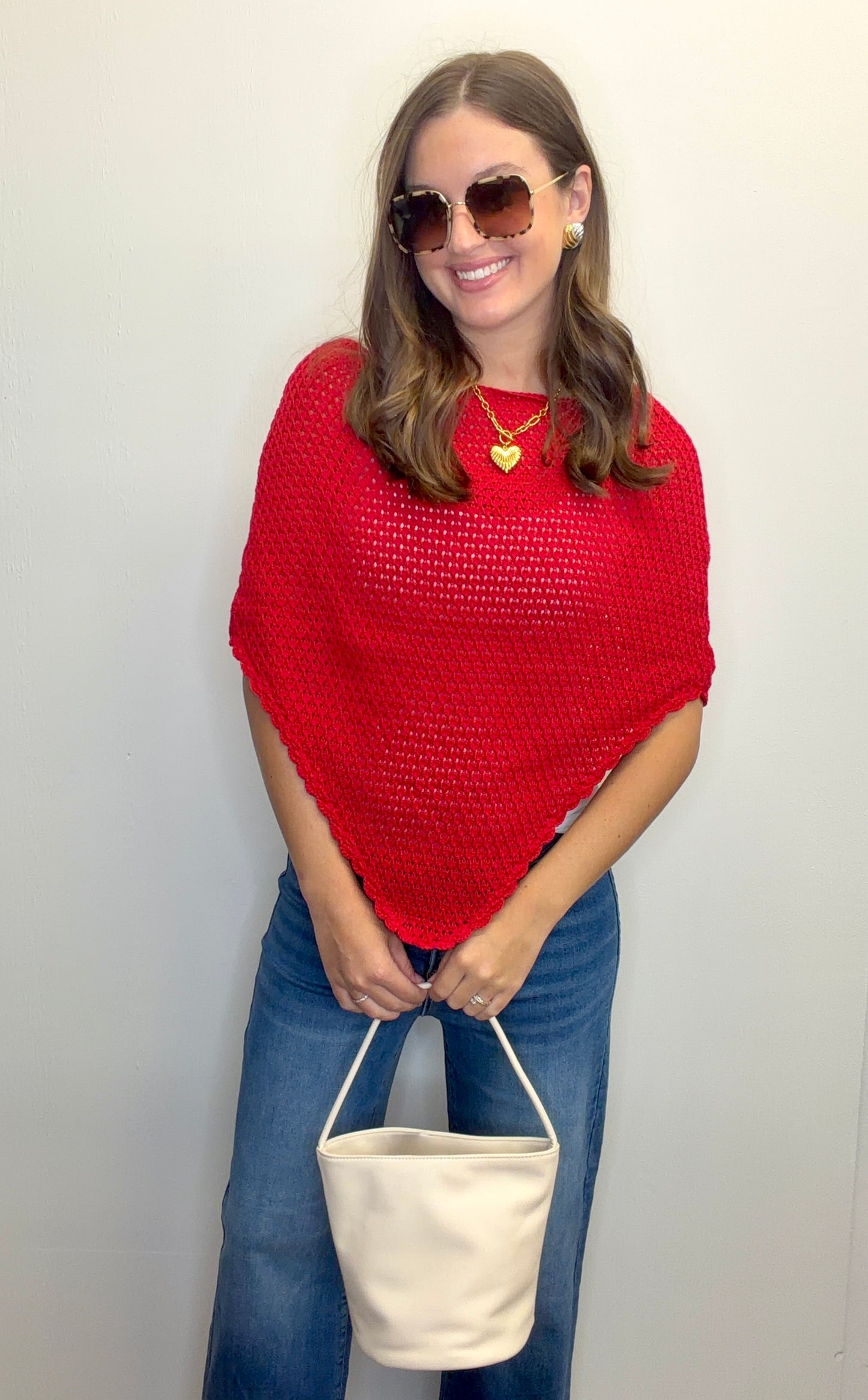 Red Poncho