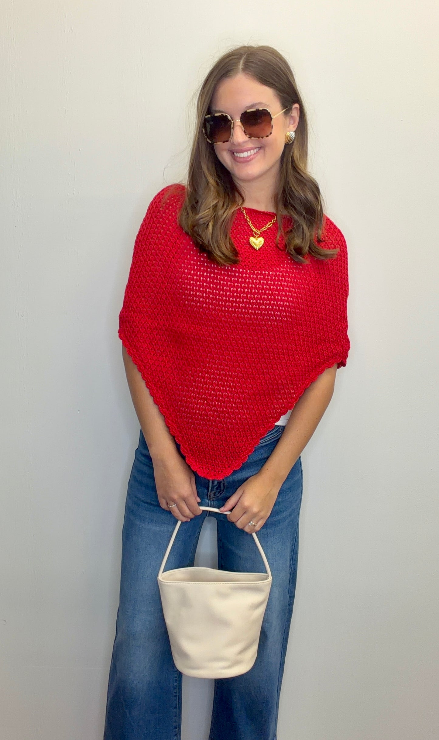 Red Poncho