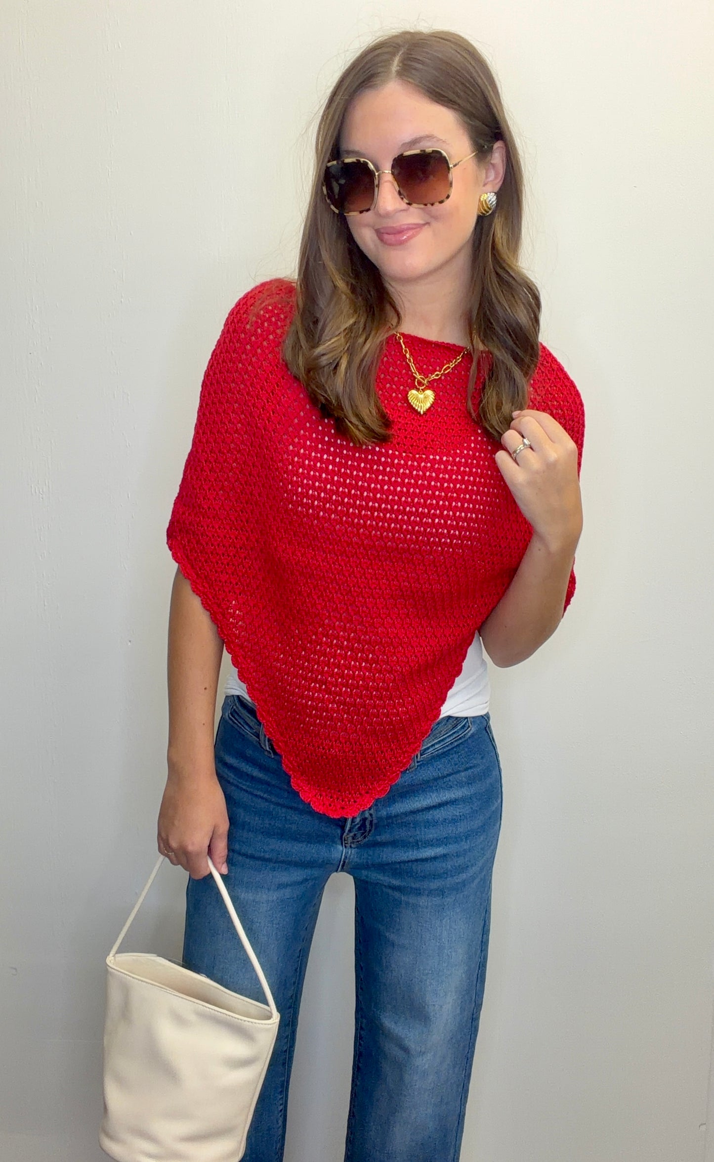 Red Poncho