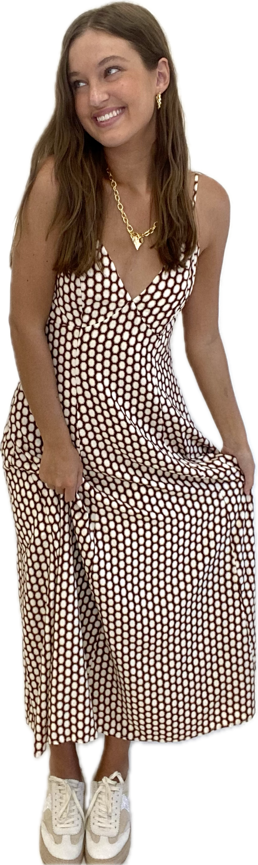 Polka Dot Maxi