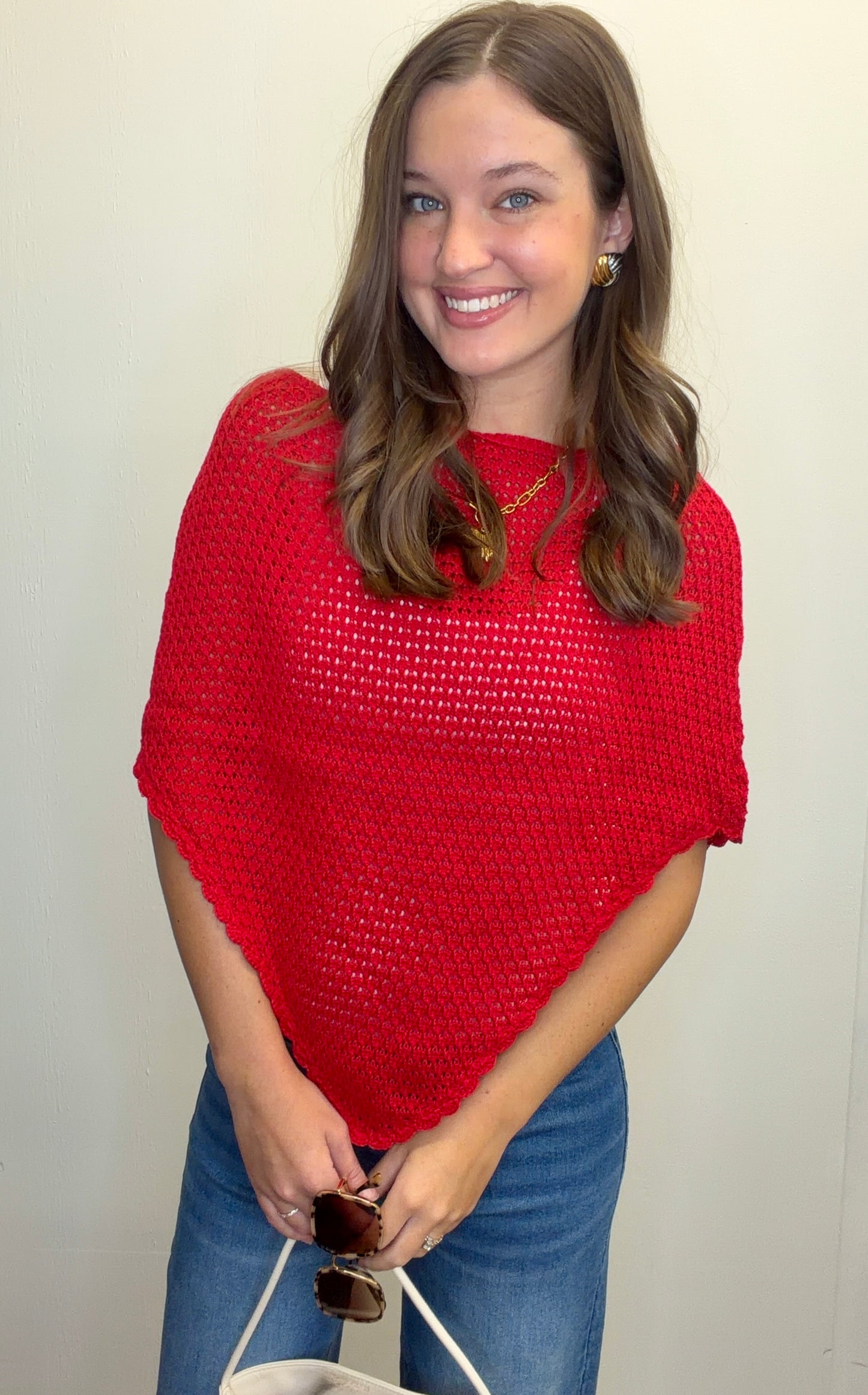 Red Poncho