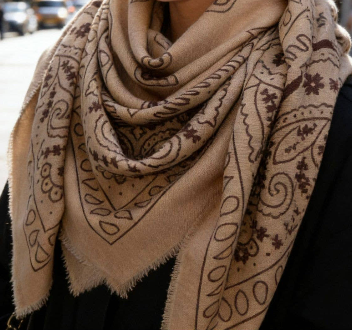 42" Neutral Bandana