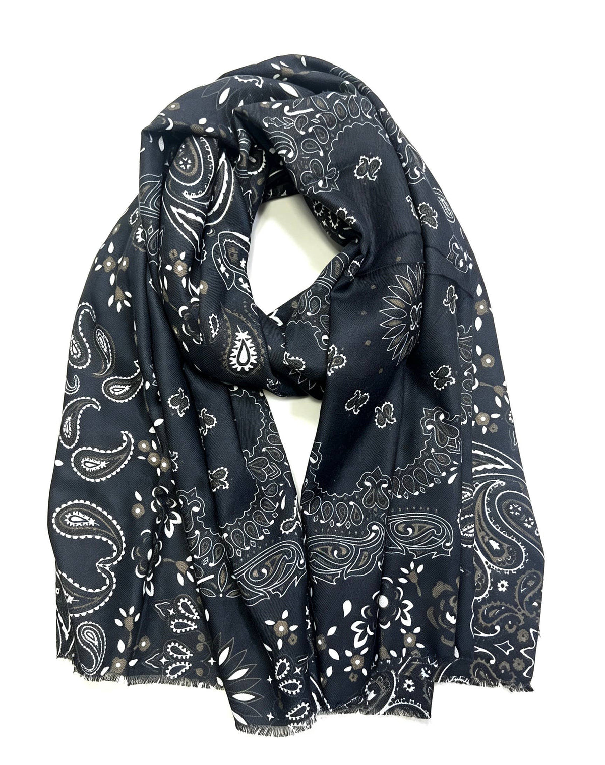 Black Bandana Scarf
