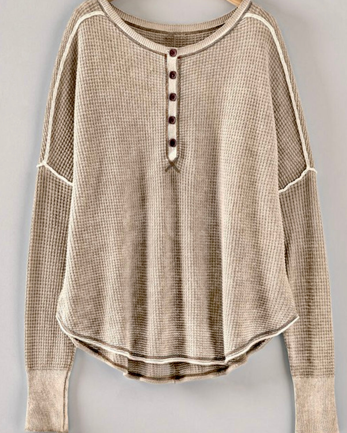 Button Up Thermal Top