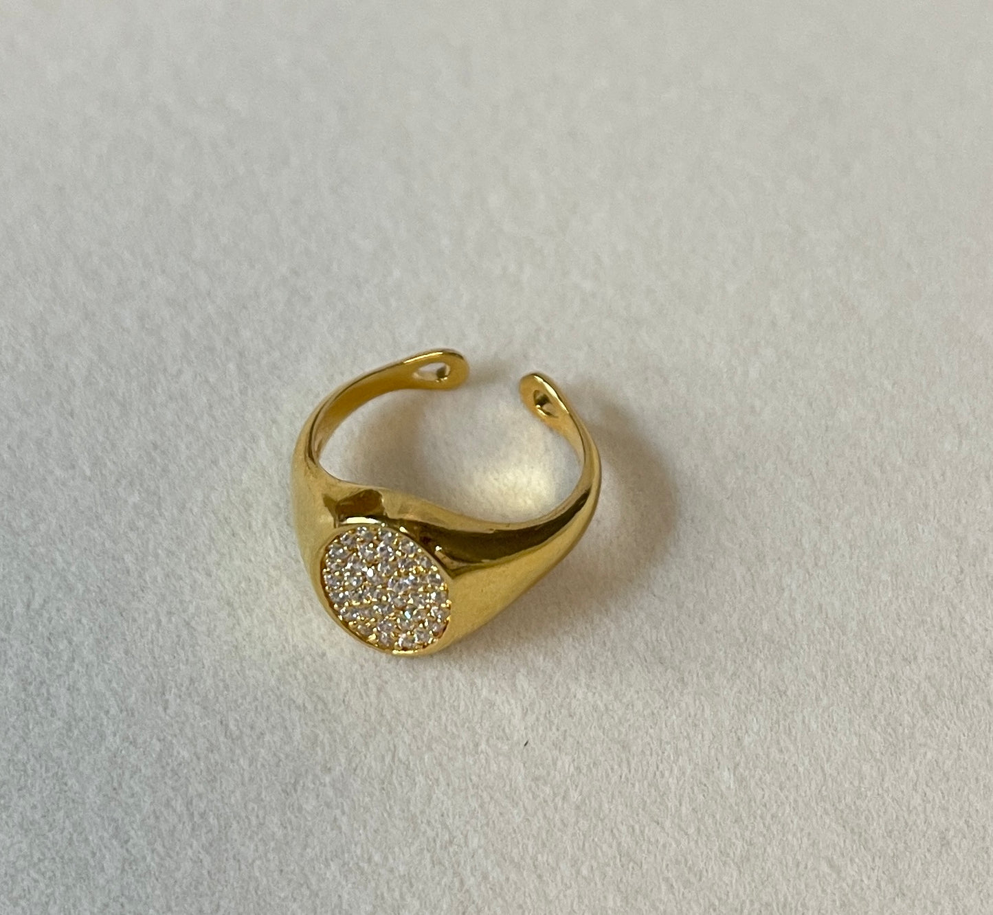 Oval Gold Ring