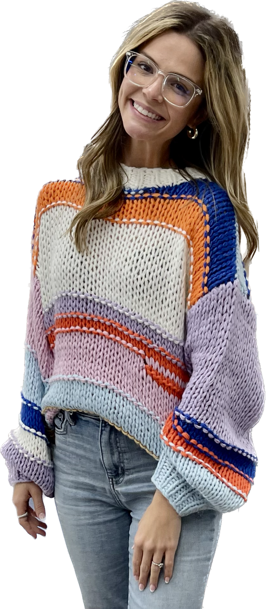 Mix Crochet Sweater