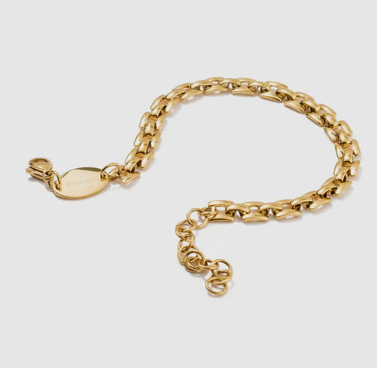 Squared Chain Bracelet